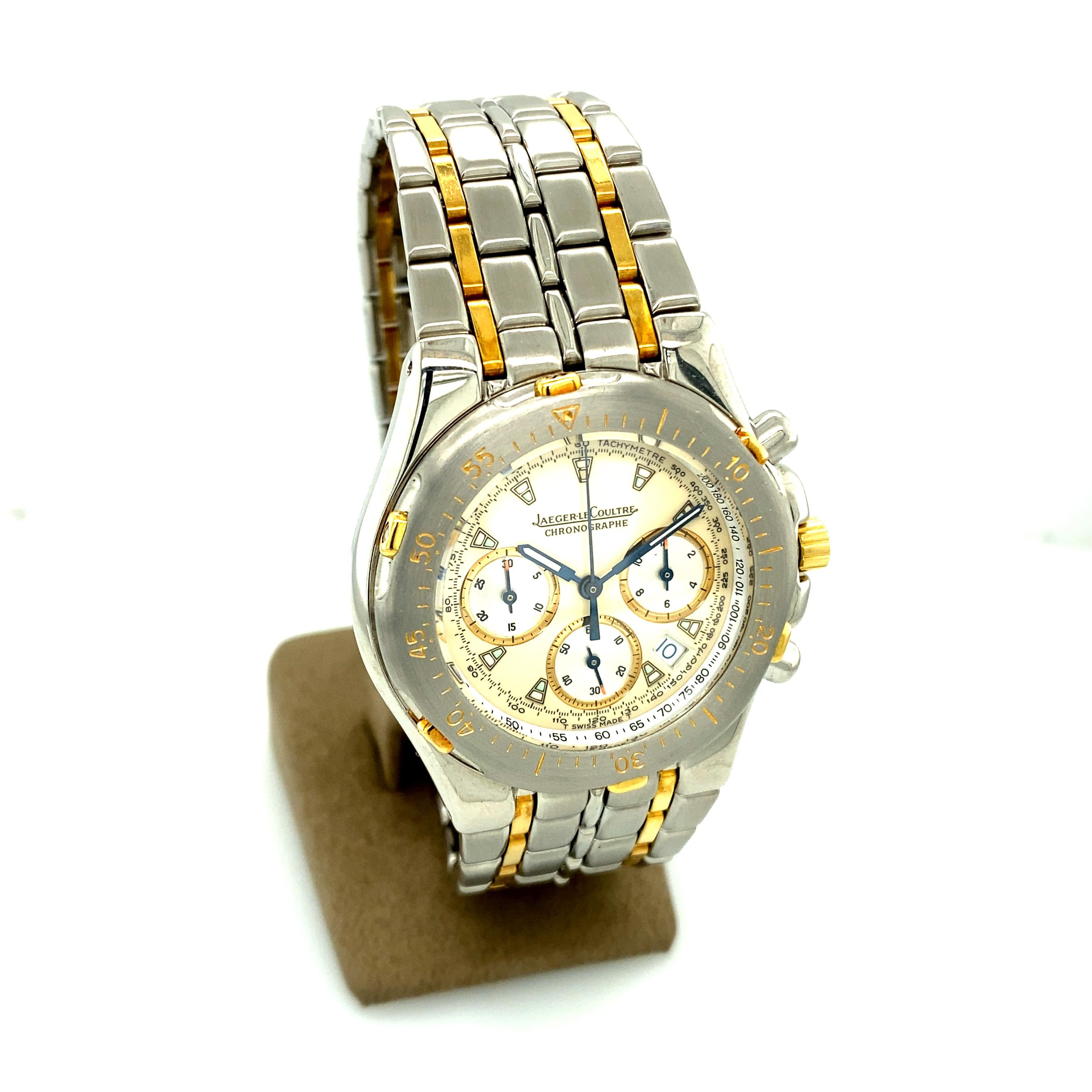 Jaeger-LeCoultre Kyros Calender Chronograph in Stainless Steel and Gold 1