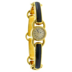 Jaeger-leCoultre Ladies Gold Bracelet Wristwatch 1950s Manual Wind