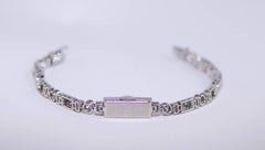 Jaeger-LeCoultre Ladies Platinum Diamond Set Bracelet Wristwatch