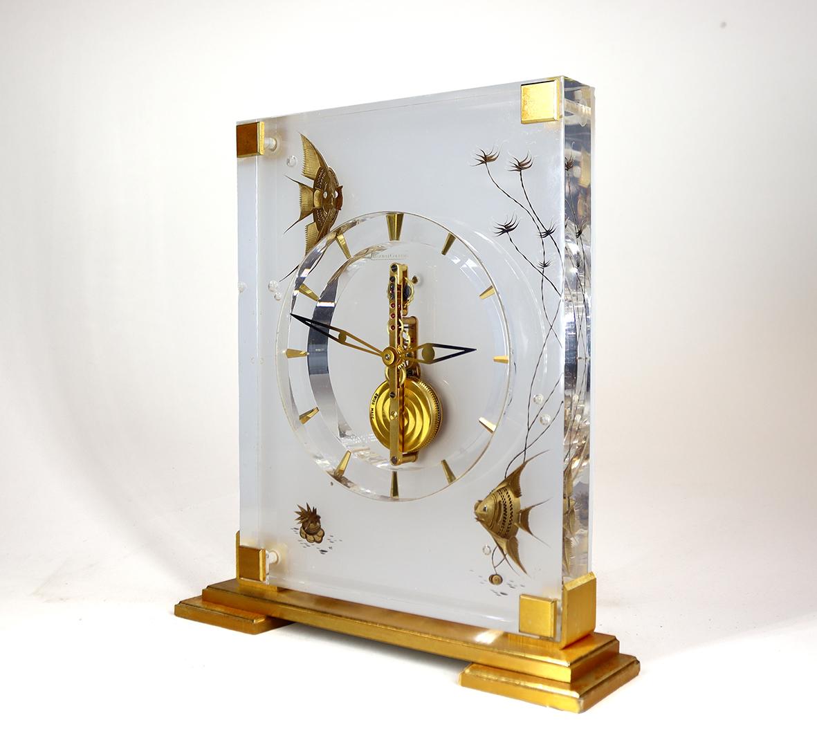 Mid-Century Modern Jaeger-LeCoultre Marina Timepiece. en vente