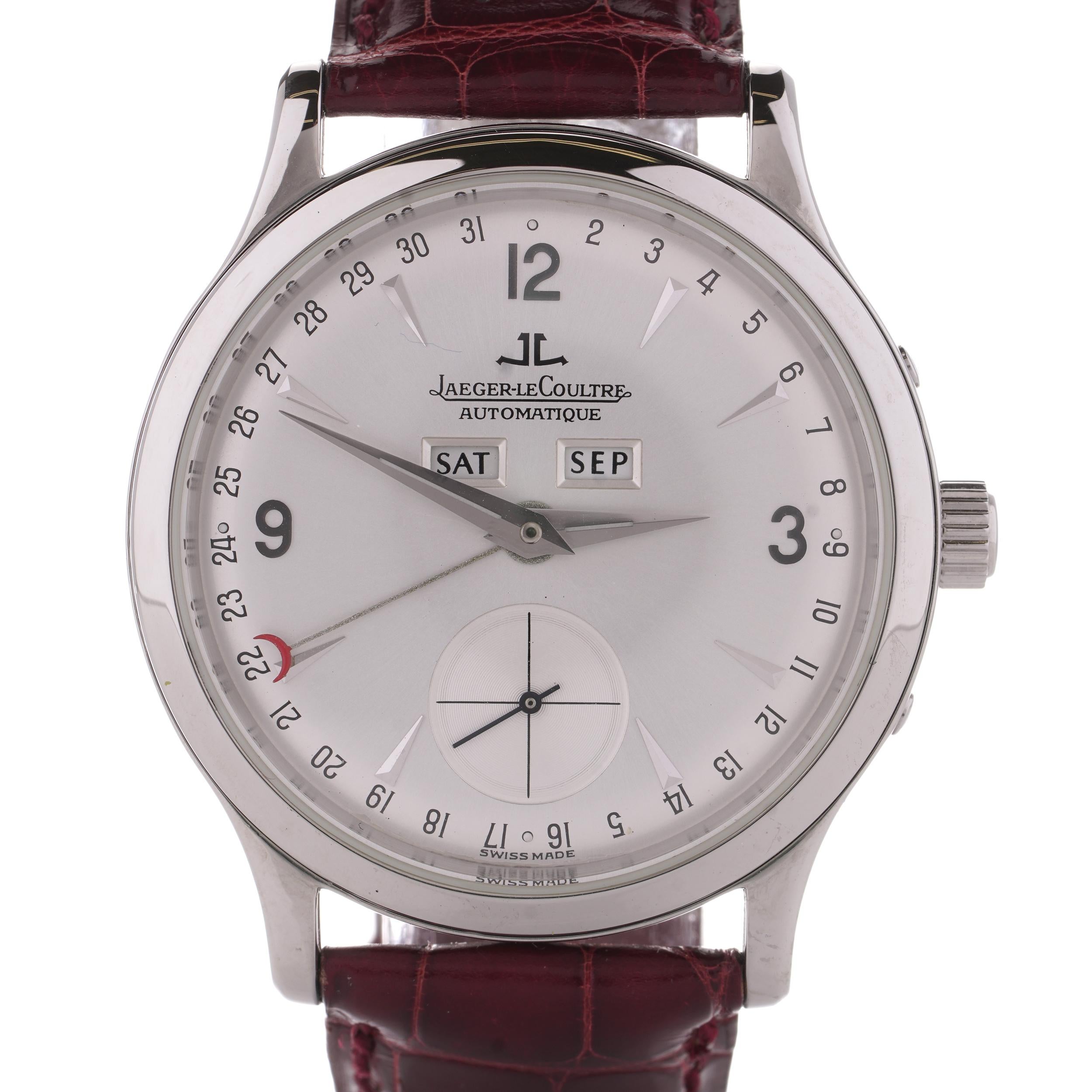 Jaeger - LeCoultre Master Calendar, 140.8.87  In Good Condition For Sale In Braintree, GB