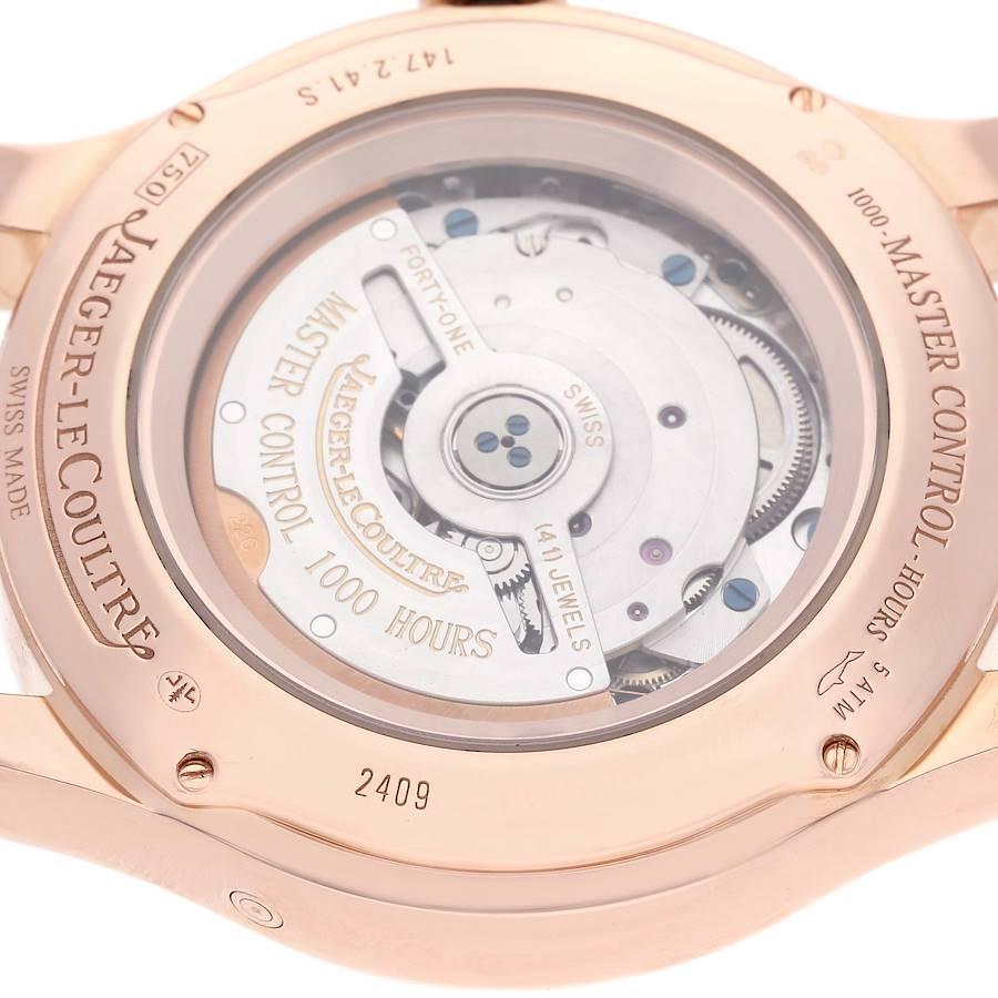 Jaeger LeCoultre Master Calendar 18k Roségold Herrenuhr 147.2.41.S Q1512Y2A 3