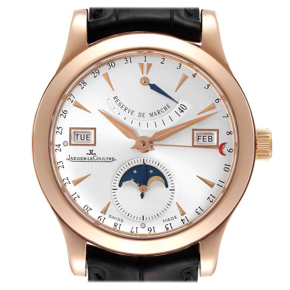 Jaeger LeCoultre Master Calendar 18k Roségold Herrenuhr 147.2.41.S Q1512Y2A