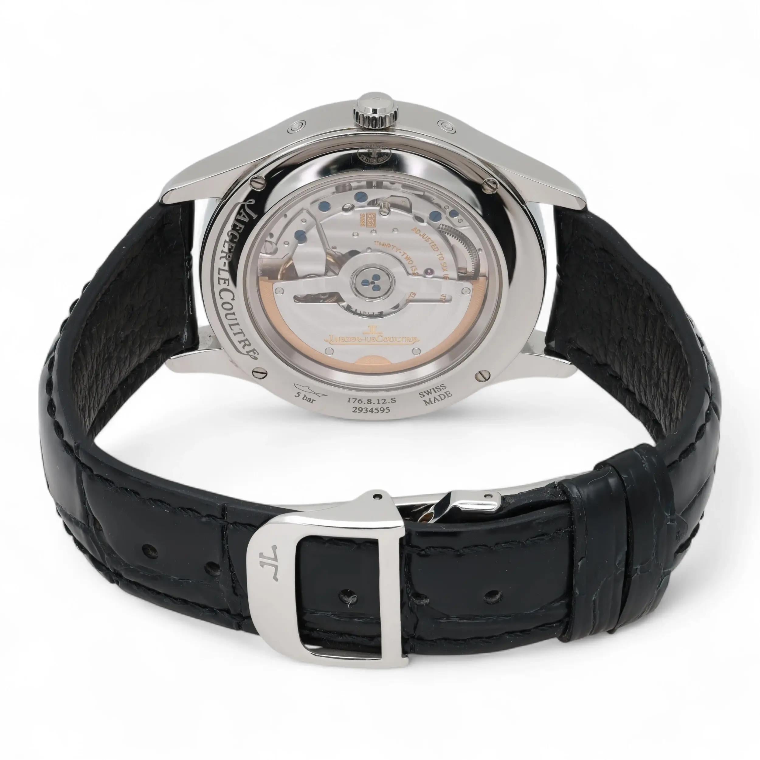 Jaeger-LeCoultre Master Calendar 39mm Acciaio Quadrante Argento Orologio Uomo Q1558420 in vendita 1