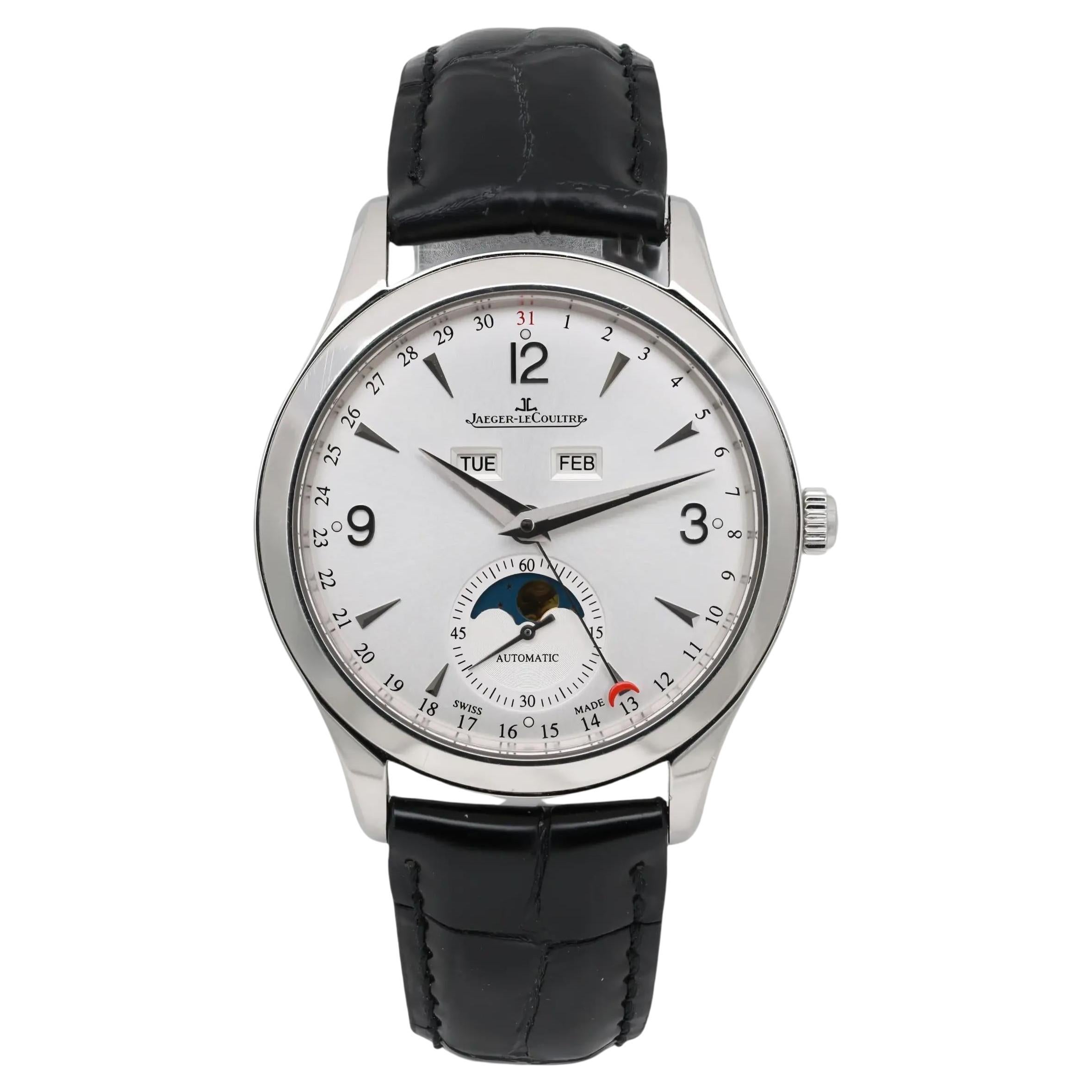 Reloj Jaeger-LeCoultre Master Calendar 39mm Acero Esfera Plateada Hombre Q1558420