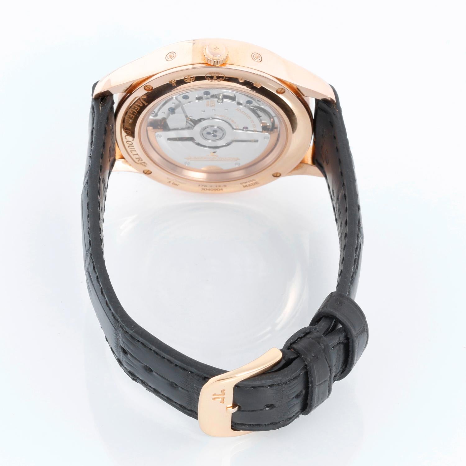 Jaeger-LeCoultre Master Calendar Men's Meteorite Rose Gold  Watch Q1552540 In Excellent Condition In Dallas, TX