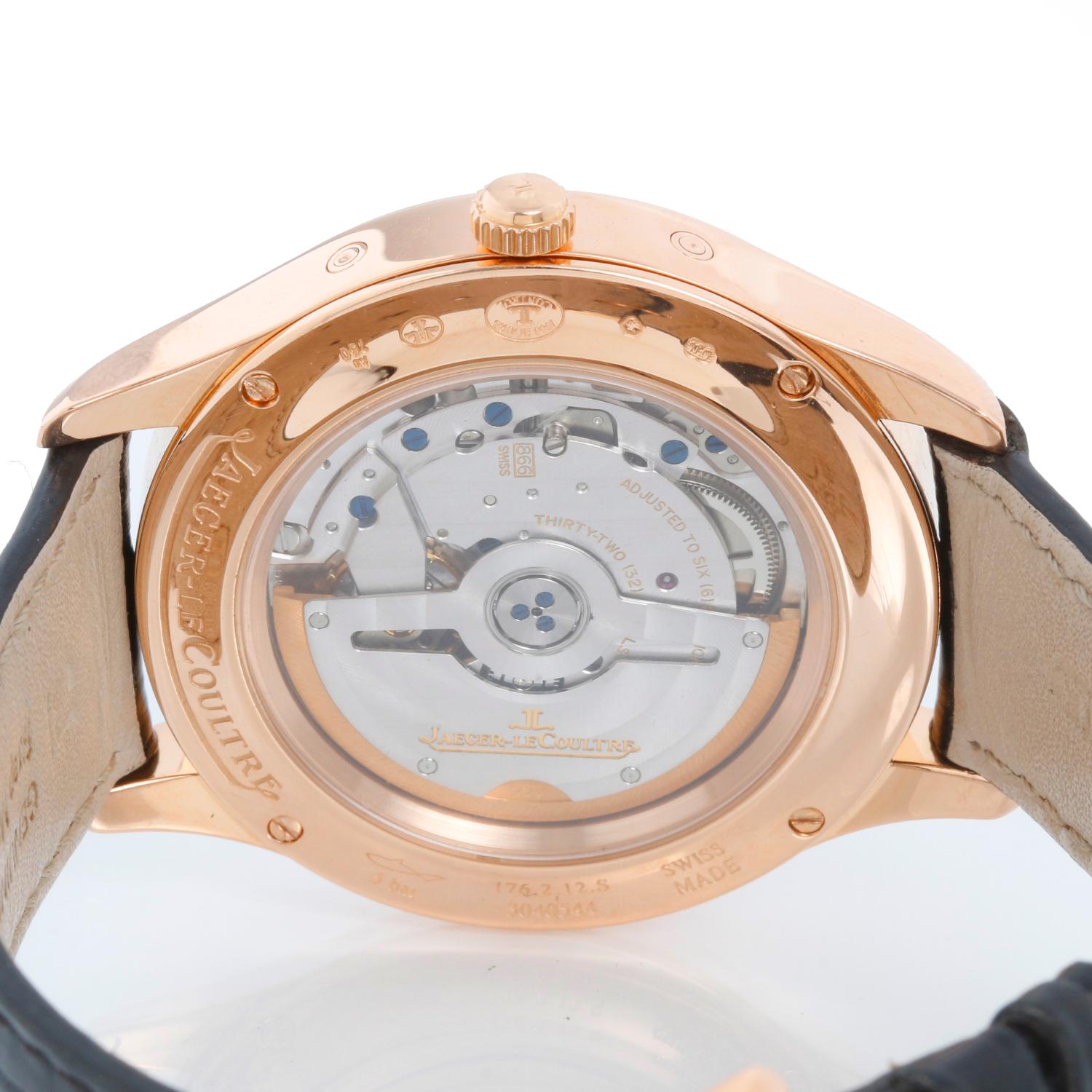 Jaeger-LeCoultre Master Calendar Men's Meteorite Rose Gold  Watch Q1552540 For Sale 1