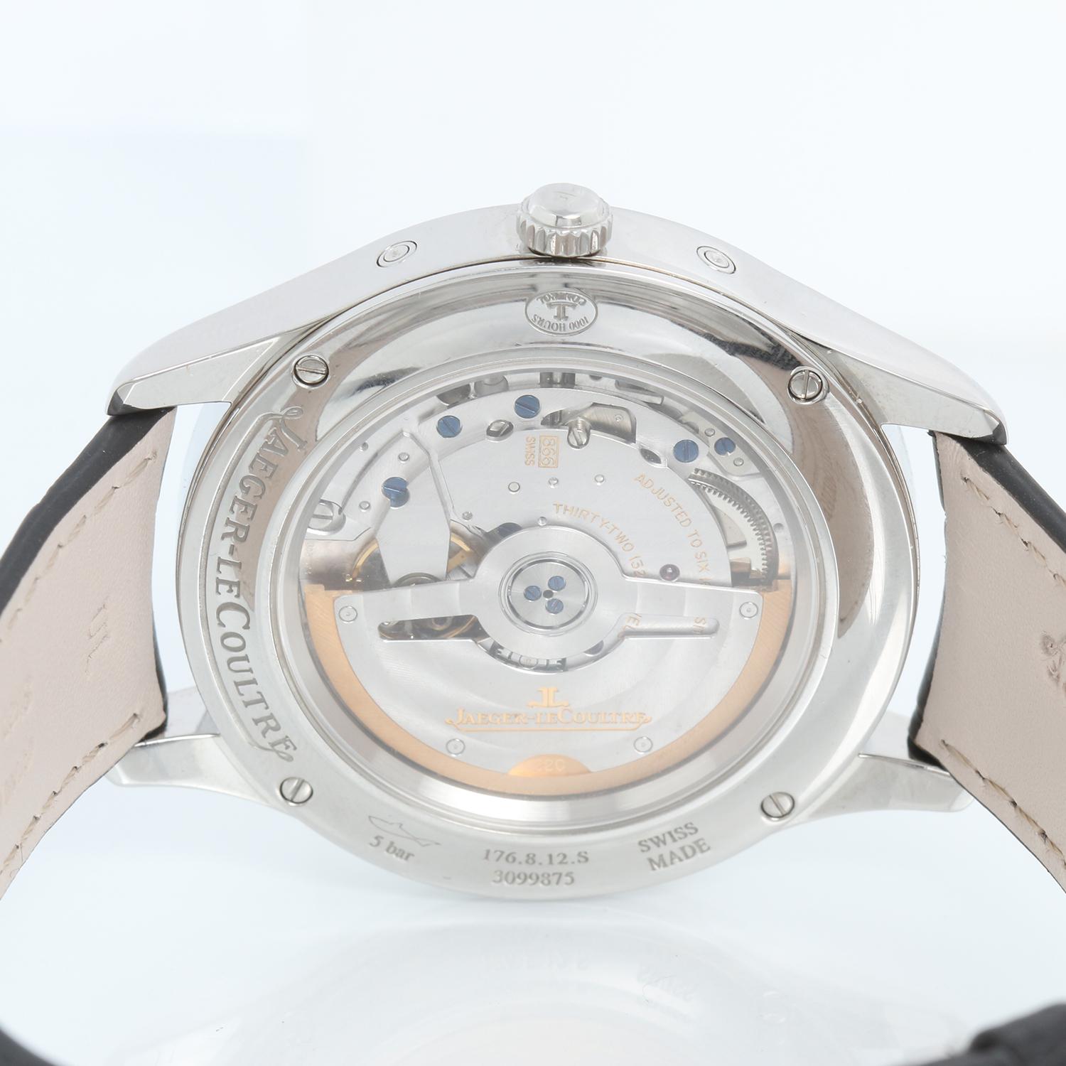 Jaeger-LeCoultre Master Calendar Men's Meteorite Stainless Steel Watch Q1558421 2
