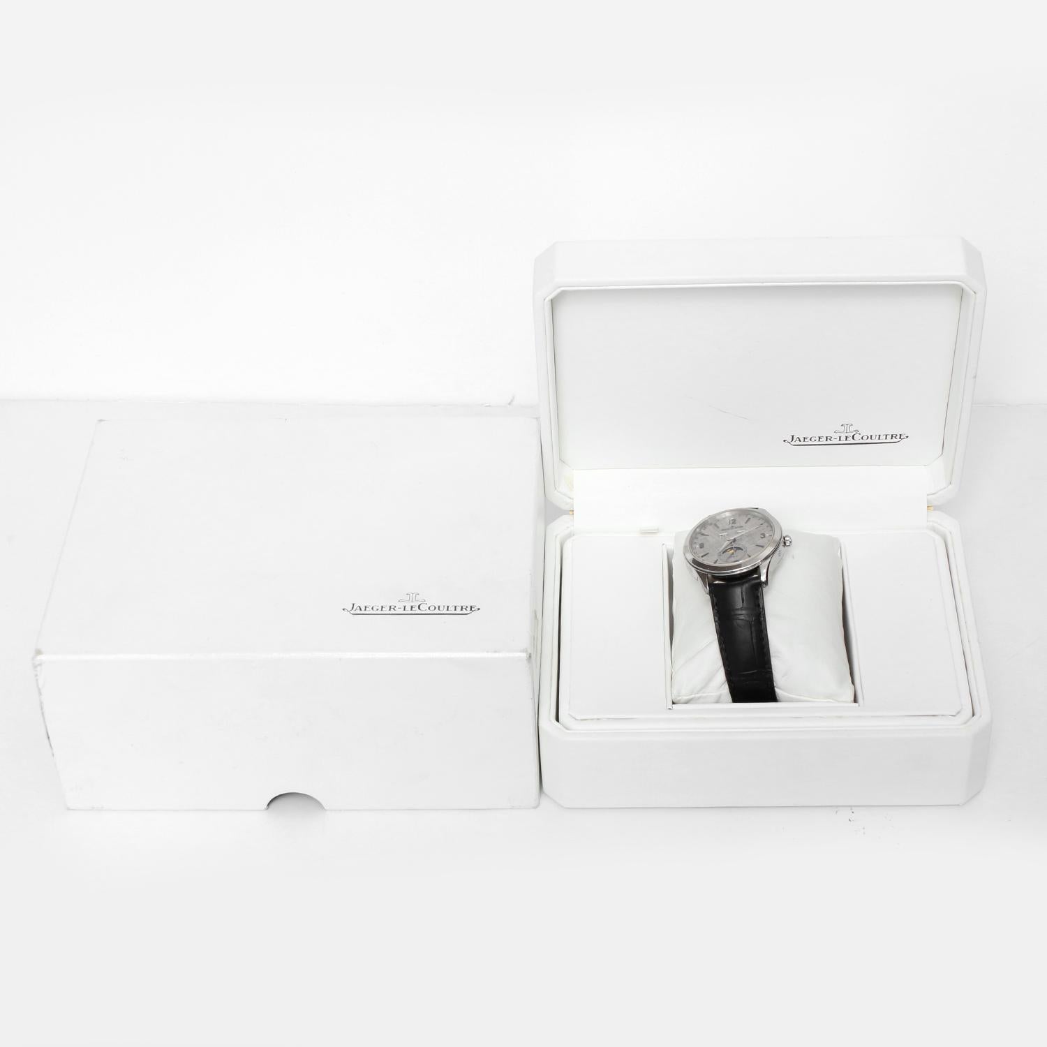 Jaeger-LeCoultre Master Calendar Men's Meteorite Stainless Steel Watch Q1558421 3