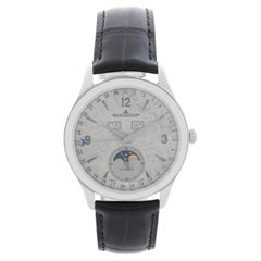 Jaeger-LeCoultre Master Calendar Herrenuhr aus Edelstahl mit Meteorit Q1558421