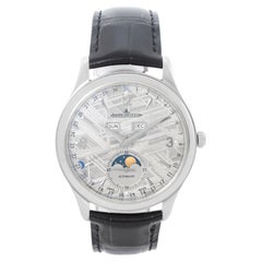 Jaeger-LeCoultre Master Calendar Men's Meteorite Stainless Steel Watch Q1558421