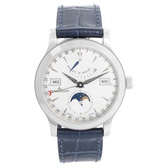 Jaeger-LeCoultre Montre Master Calendar en acier inoxydable pour hommes 147.8.41S