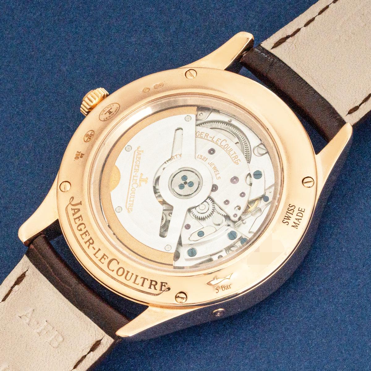 De los hombres Jaeger LeCoultre Calendario Maestro Esfera Meteorito Q1552540 en venta