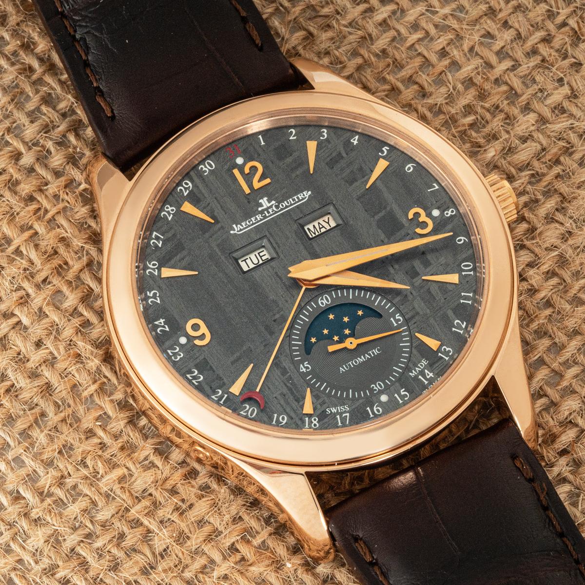 Jaeger LeCoultre Calendario Maestro Esfera Meteorito Q1552540 en venta 5