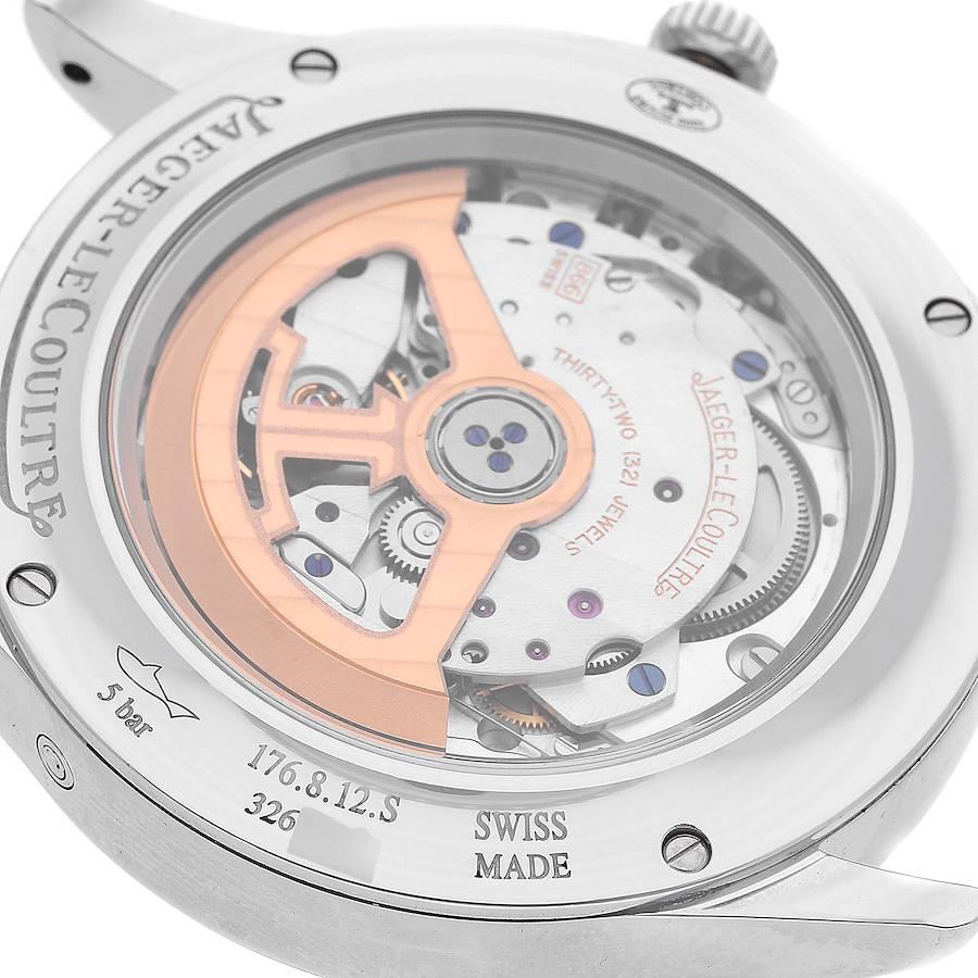 Stahluhr mit Meteorit-Zifferblatt von Jaeger LeCoultre Master Calendar 176.8.12.S Q1558421 2