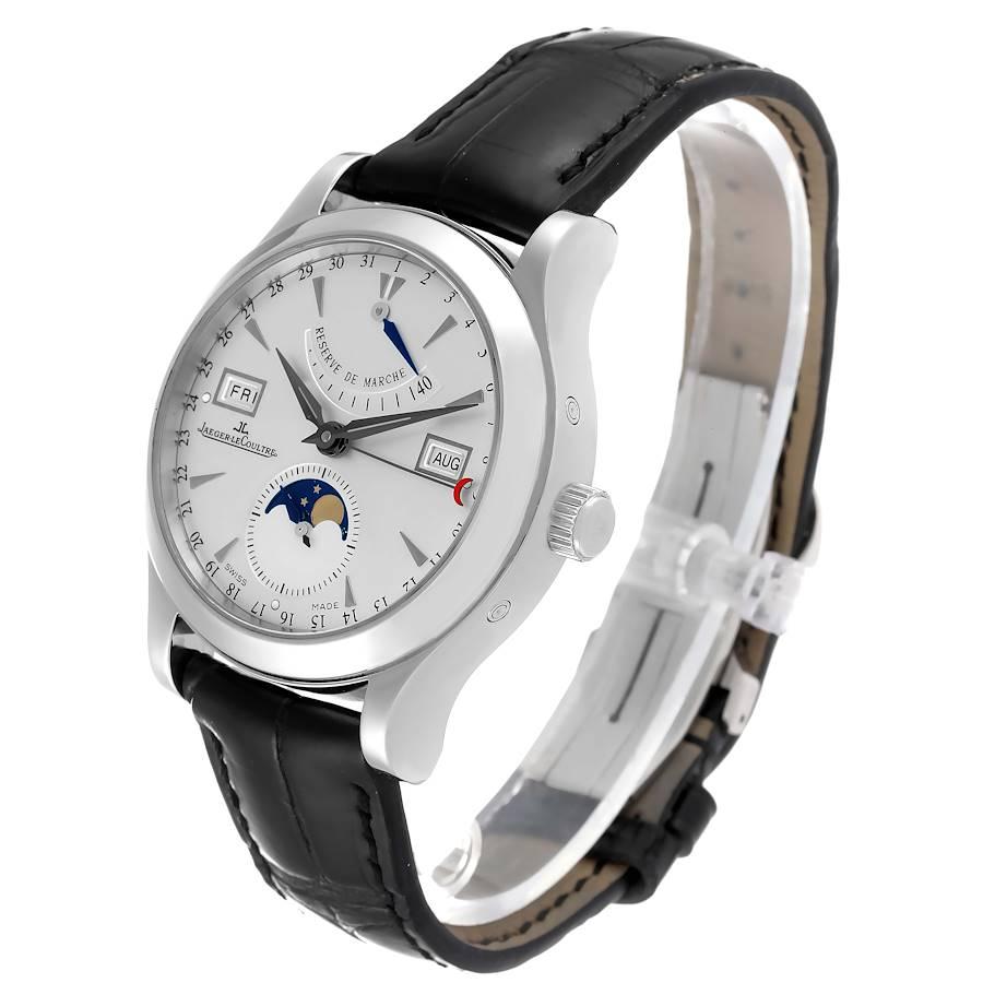 Men's Jaeger Lecoultre Master Calendar Moonphase Mens Watch 147.8.41.S