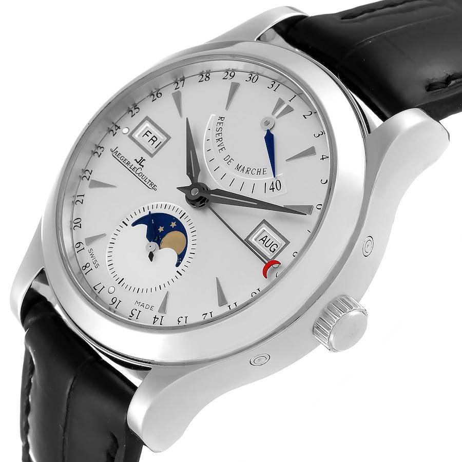 Jaeger Lecoultre Master Calendar Moonphase Mens Watch 147.8.41.S 1