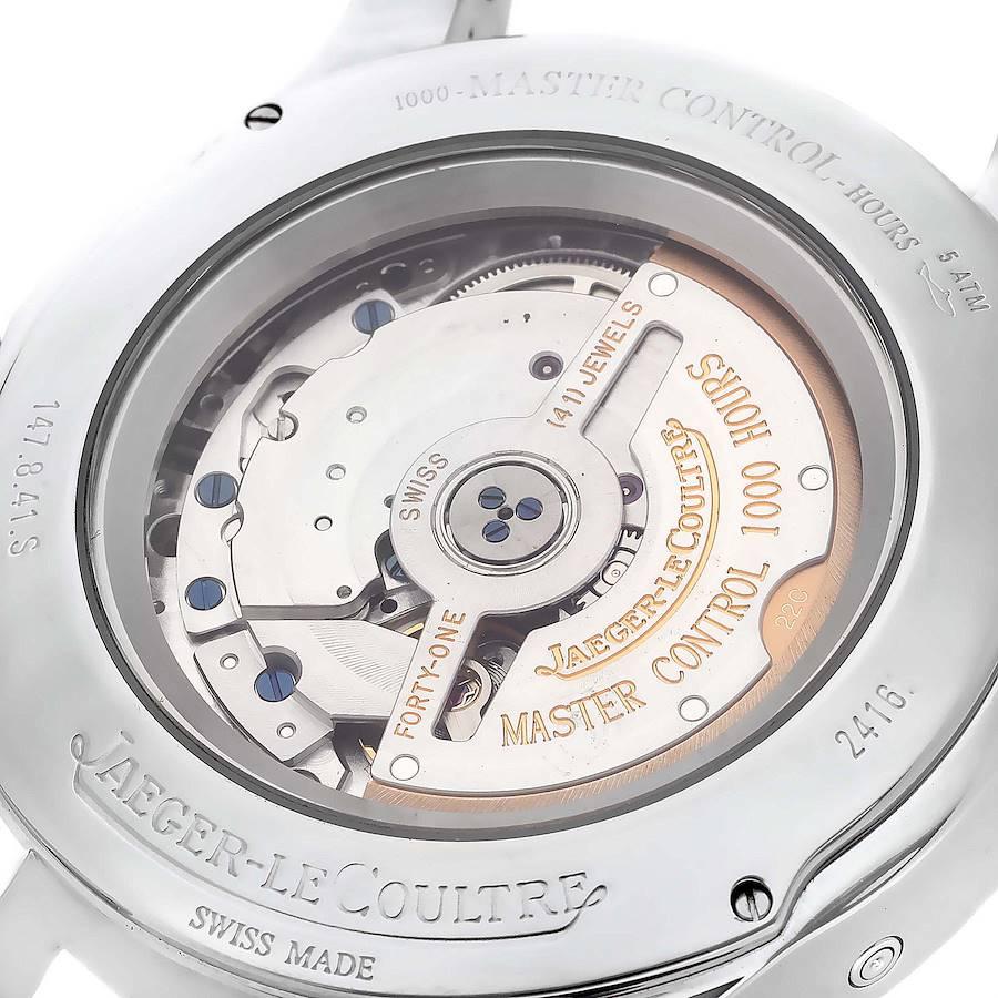 Jaeger Lecoultre Master Calendar Moonphase Mens Watch 147.8.41.S 2