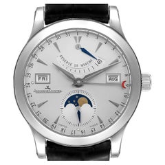 Jaeger Lecoultre Master Calendar Moonphase Mens Watch 147.8.41.S