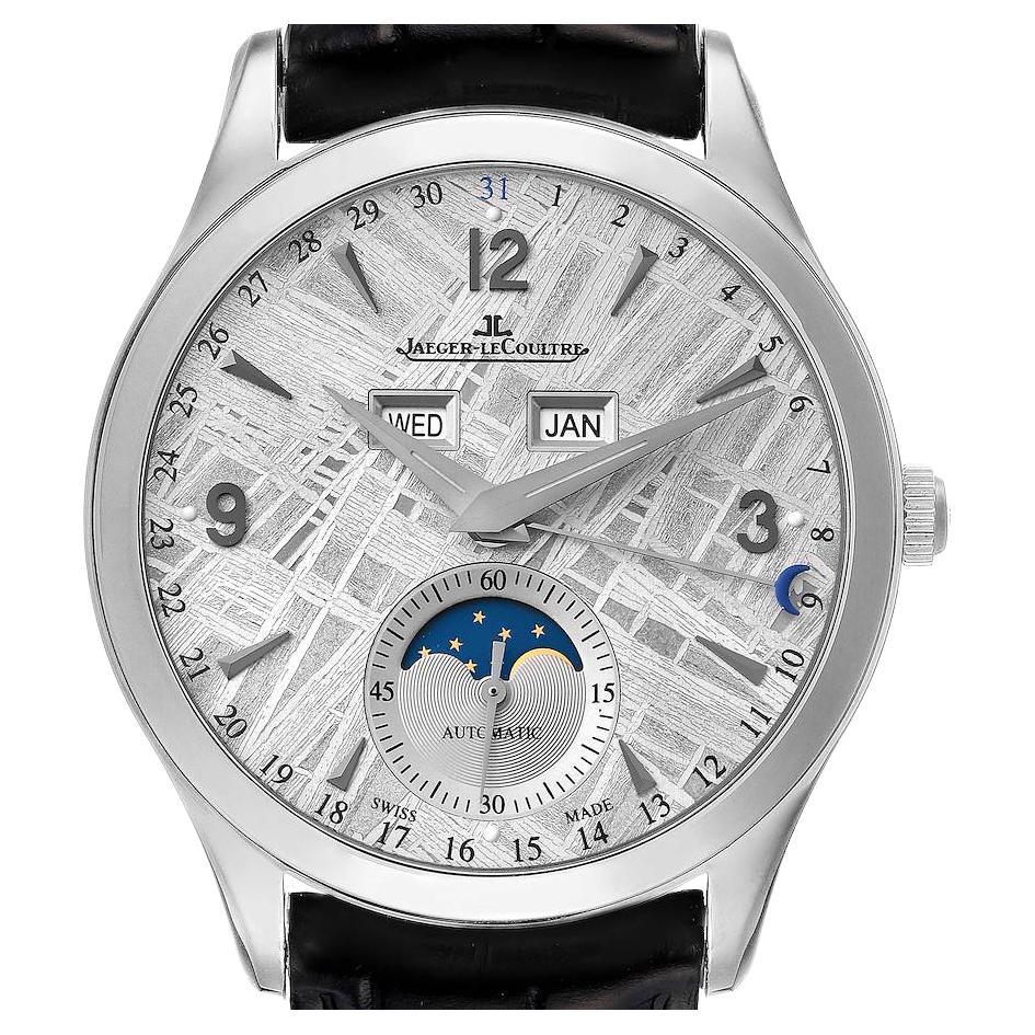 Jaeger LeCoultre Master Calendar Steel Mens Watch Q1558421 176 8 12 S Jaeger LeCoultre Master Calendar Steel Mens Watch Q1558421 176 8 12 S