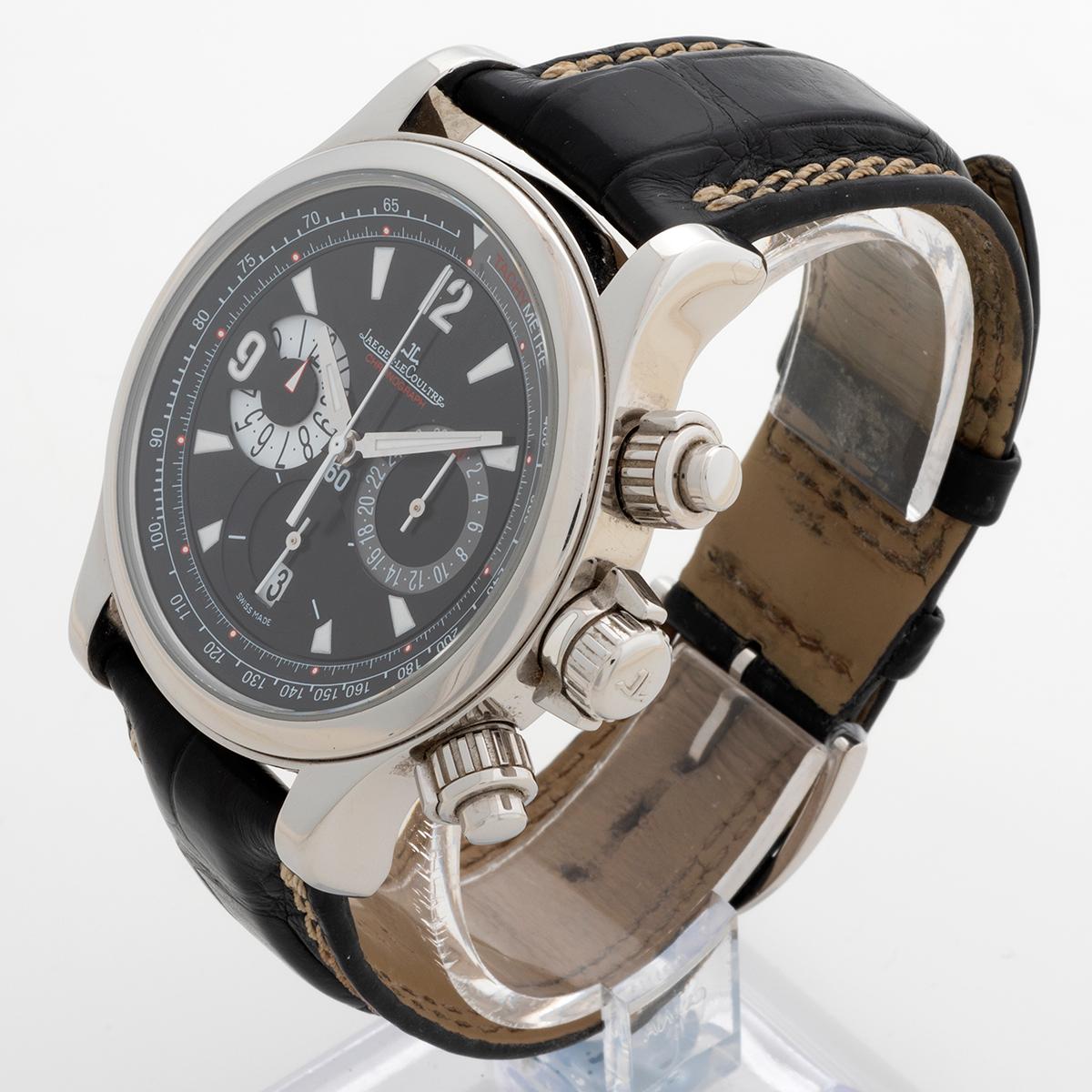 Jaeger-LeCoultre Master Compressor Cronografo con data, ref 146.8.25 / Q175847 In condizioni buone in vendita a Canterbury, England