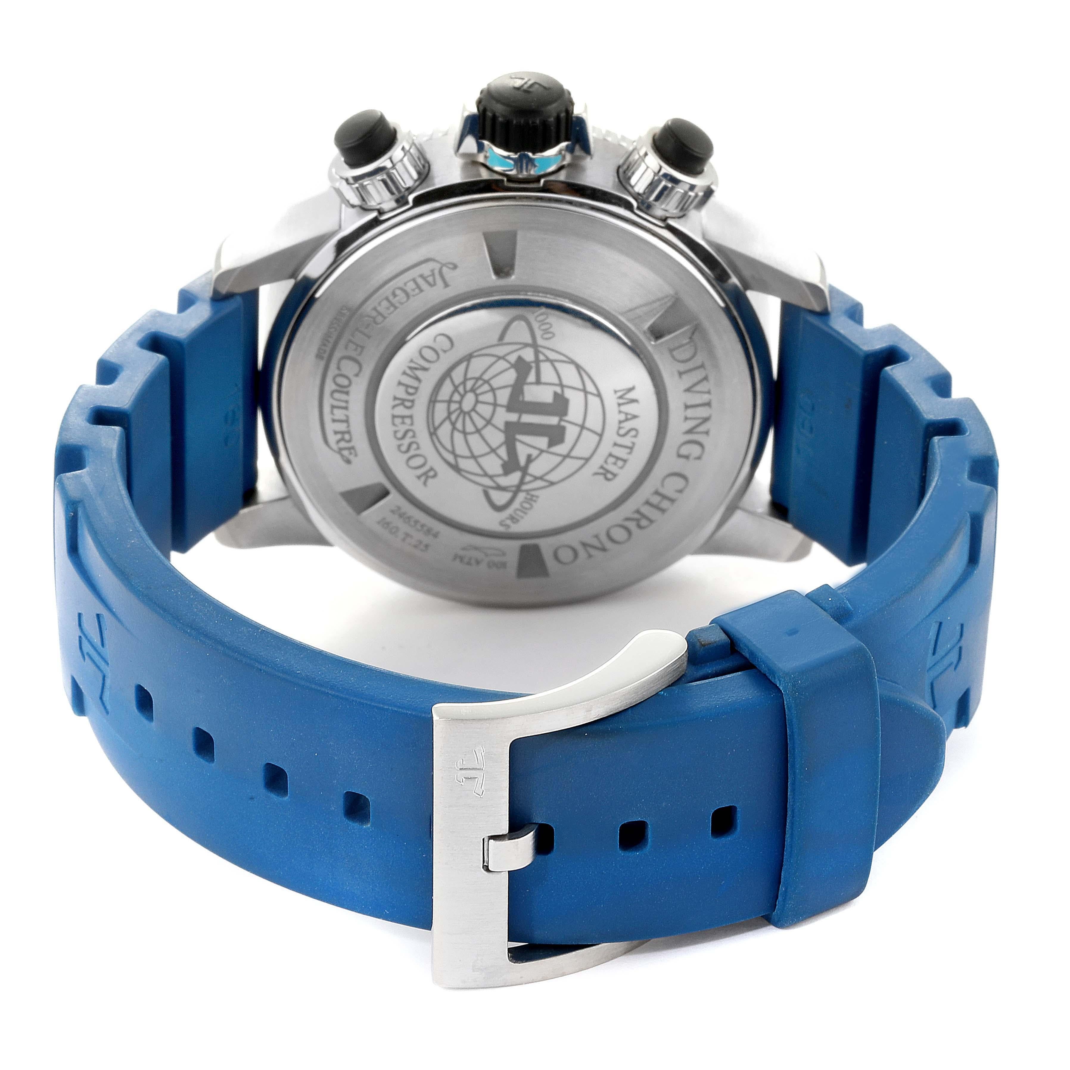 Jaeger-LeCoultre Master Compressor Diving Chrono Titanium Watch 160.T.25 For Sale 2