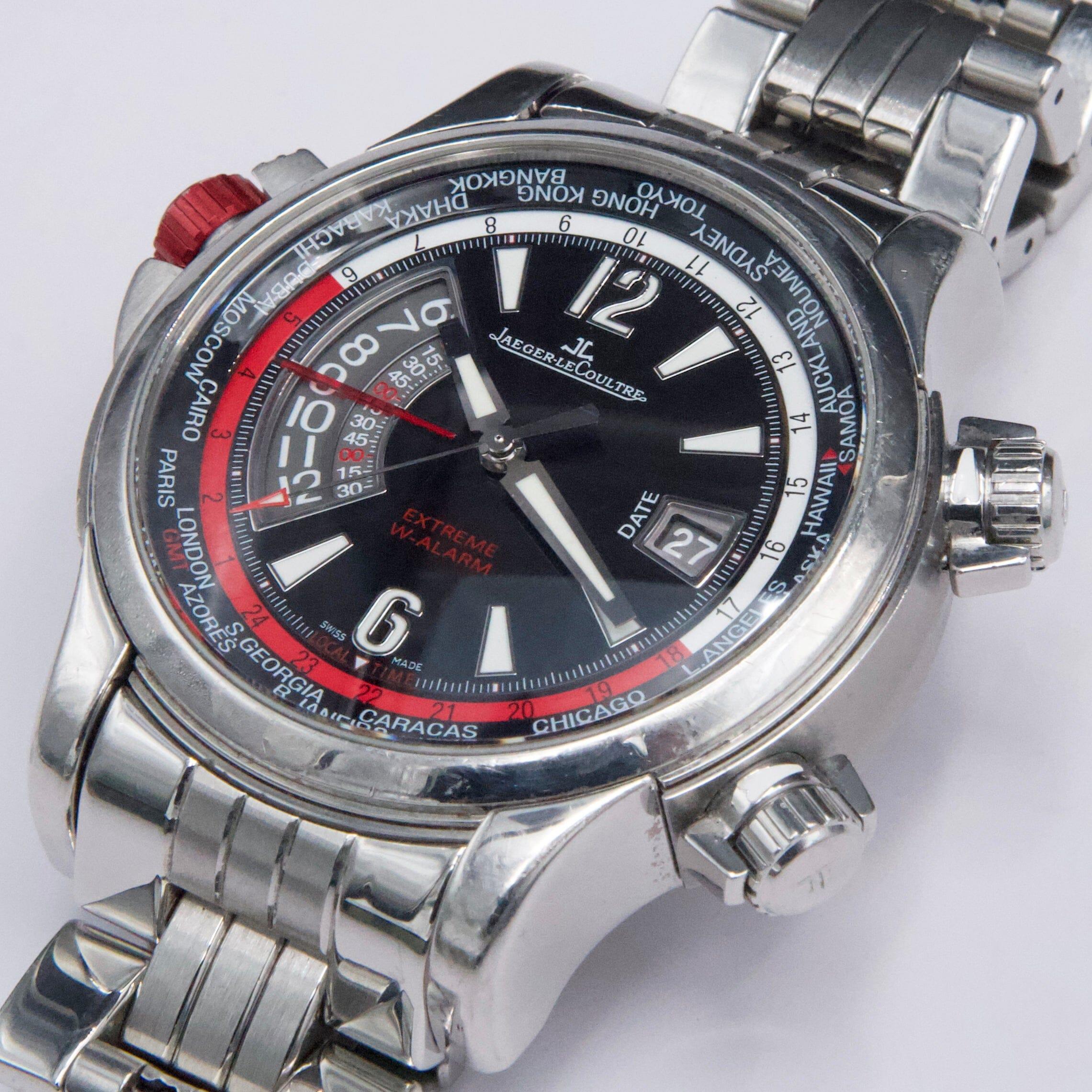 Jaeger-LeCoultre Master Compressor Extreme World Alarm 150.8.42 Herrenuhr im Zustand „Hervorragend“ im Angebot in Great Neck, NY