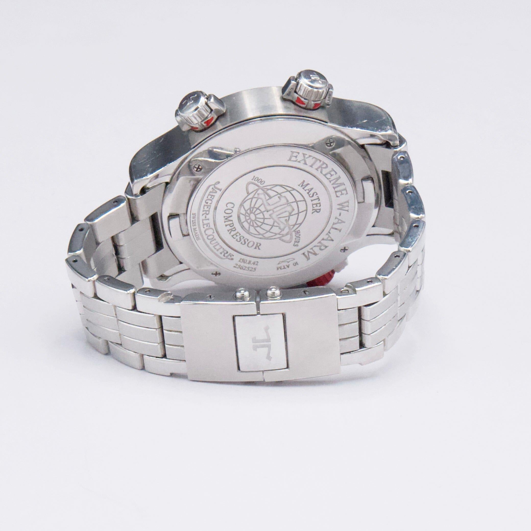 Jaeger-LeCoultre Master Compressor Extreme World Alarm 150.8.42 Herrenuhr im Angebot 3