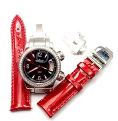 Jaeger LeCoultre Master Compressor Factory Diamant Automatikuhr Extraband