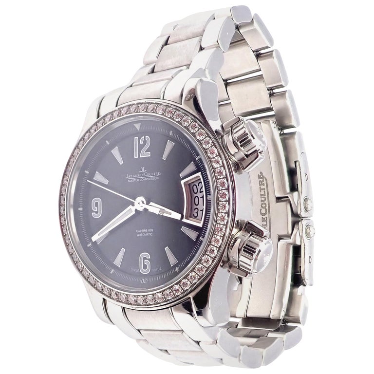 Jaeger LeCoultre Master Compressor Factory Diamond Automatic 