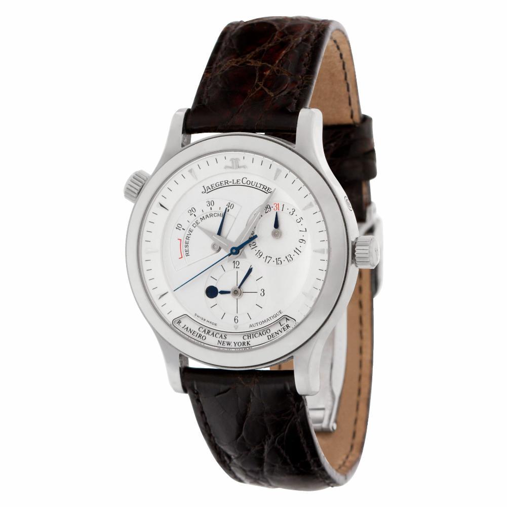 Jaeger-LeCoultre Master Control 142.8.29, Silver Dial, Certified In Excellent Condition In Miami, FL