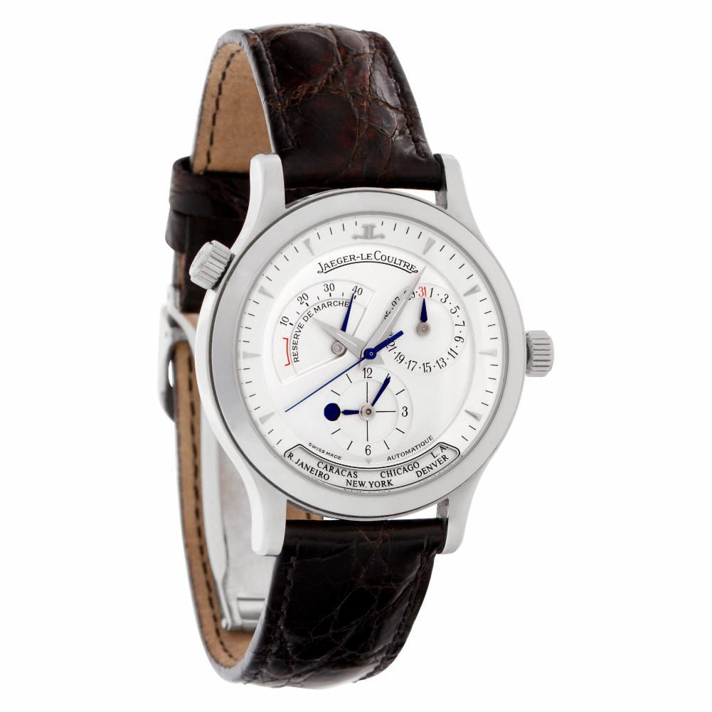 Men's Jaeger-LeCoultre Master Control 142.8.29, Silver Dial, Certified
