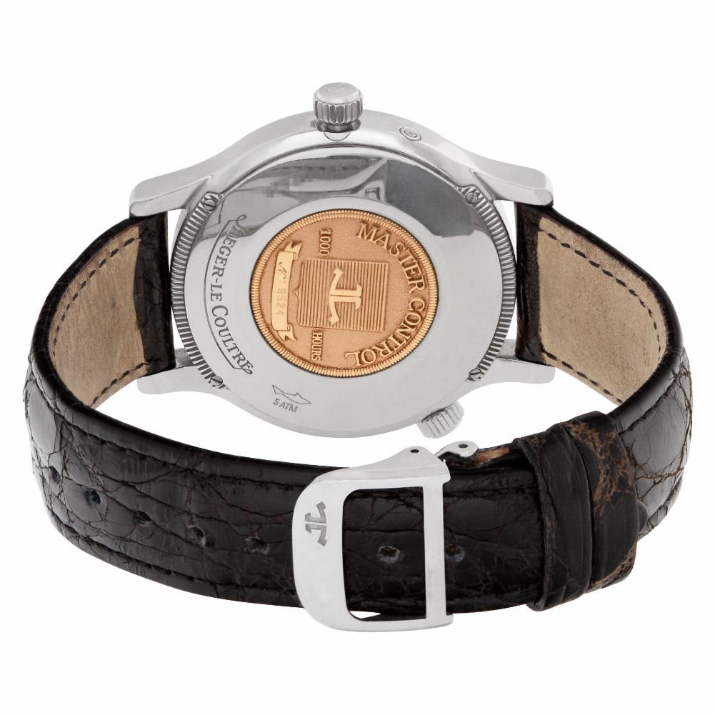 Jaeger-LeCoultre Master Control 142.8.29, Silver Dial, Certified 1