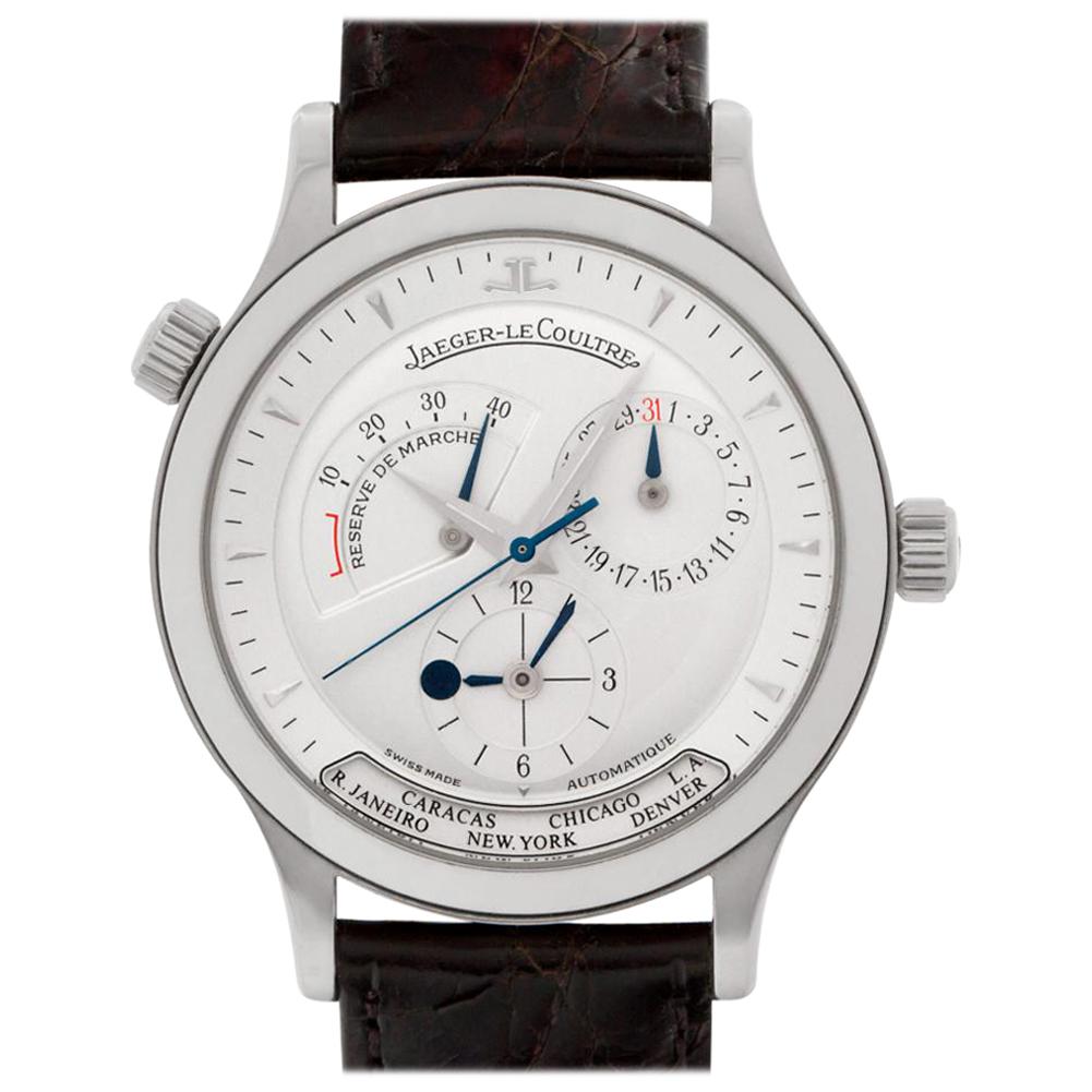 JaegerLeCoultre Master Control 142.8.29 Stainless Steel Silver Dial