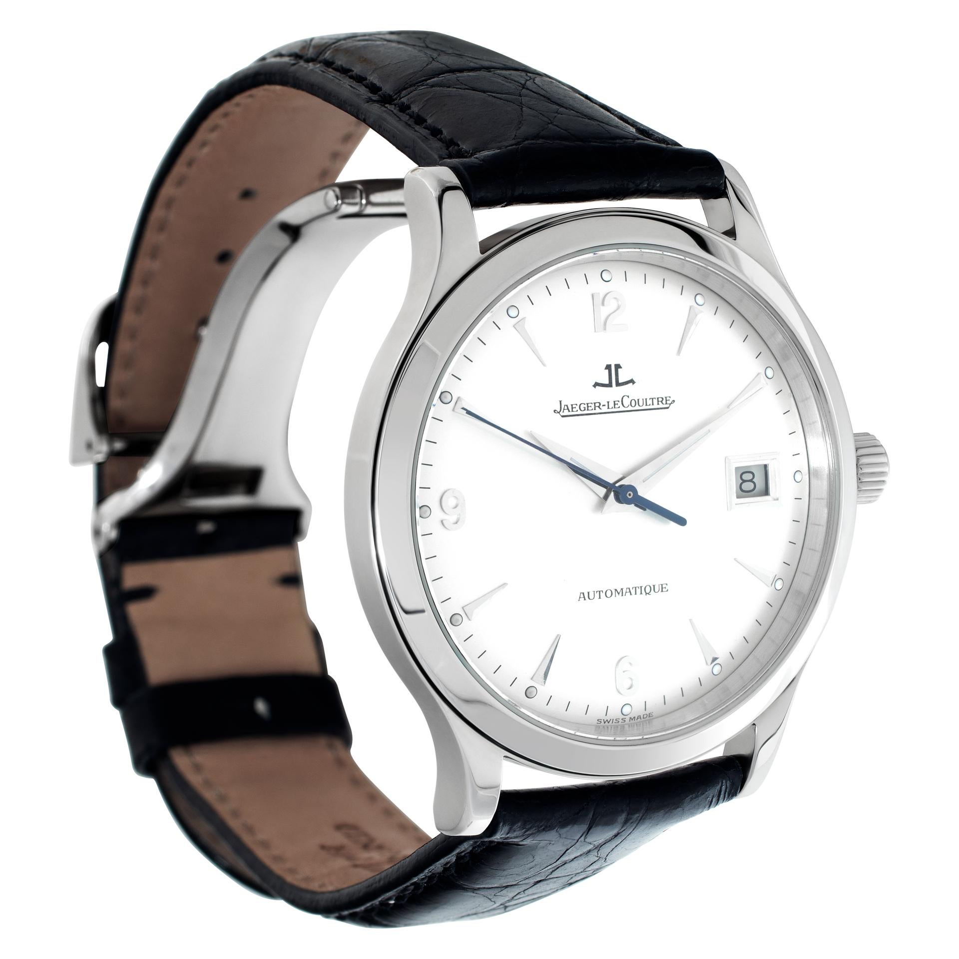 Jaeger LeCoultre Master Control 37mm 140.8.89 In Excellent Condition In Surfside, FL