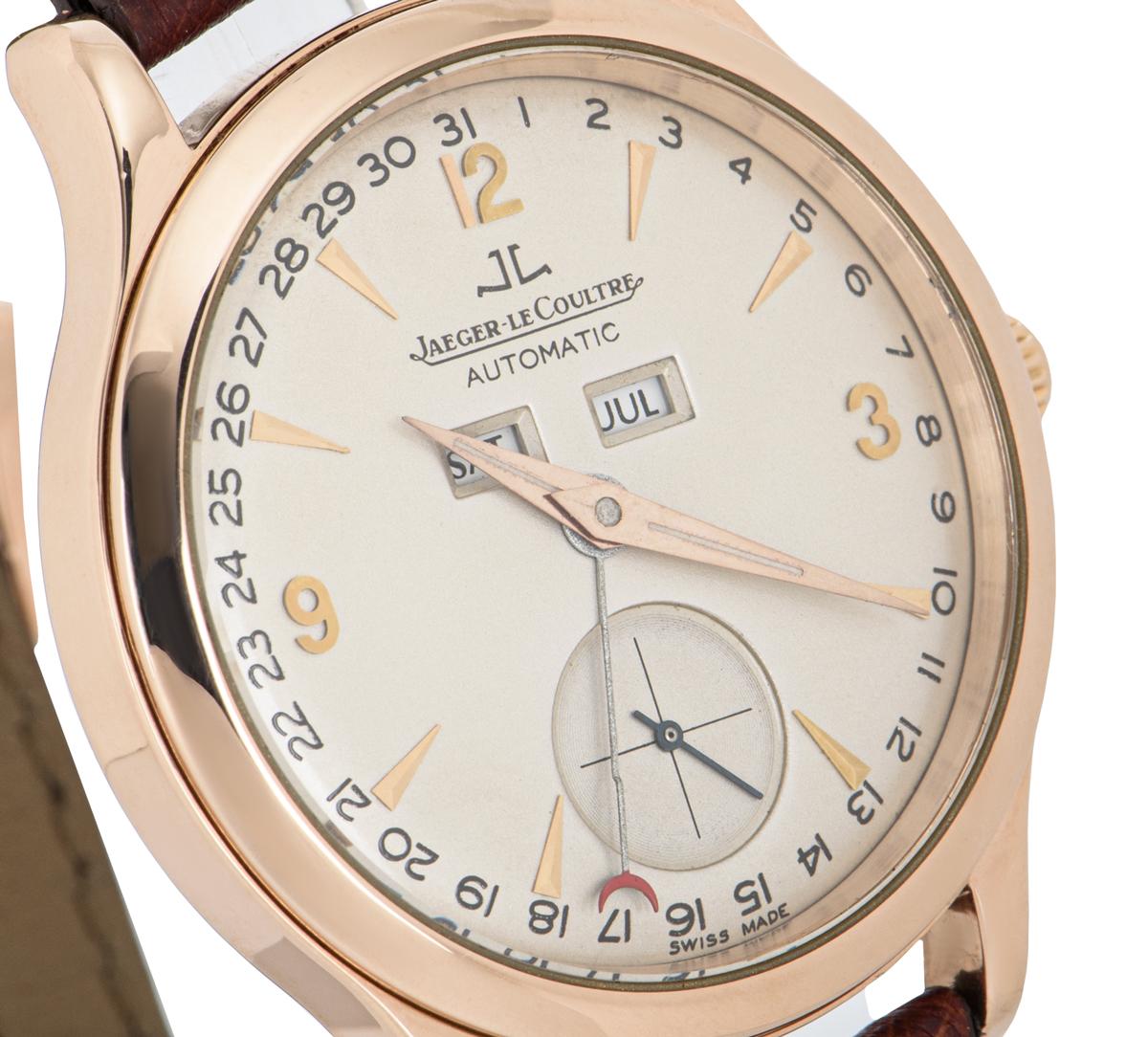 jaeger lecoultre master control rose gold