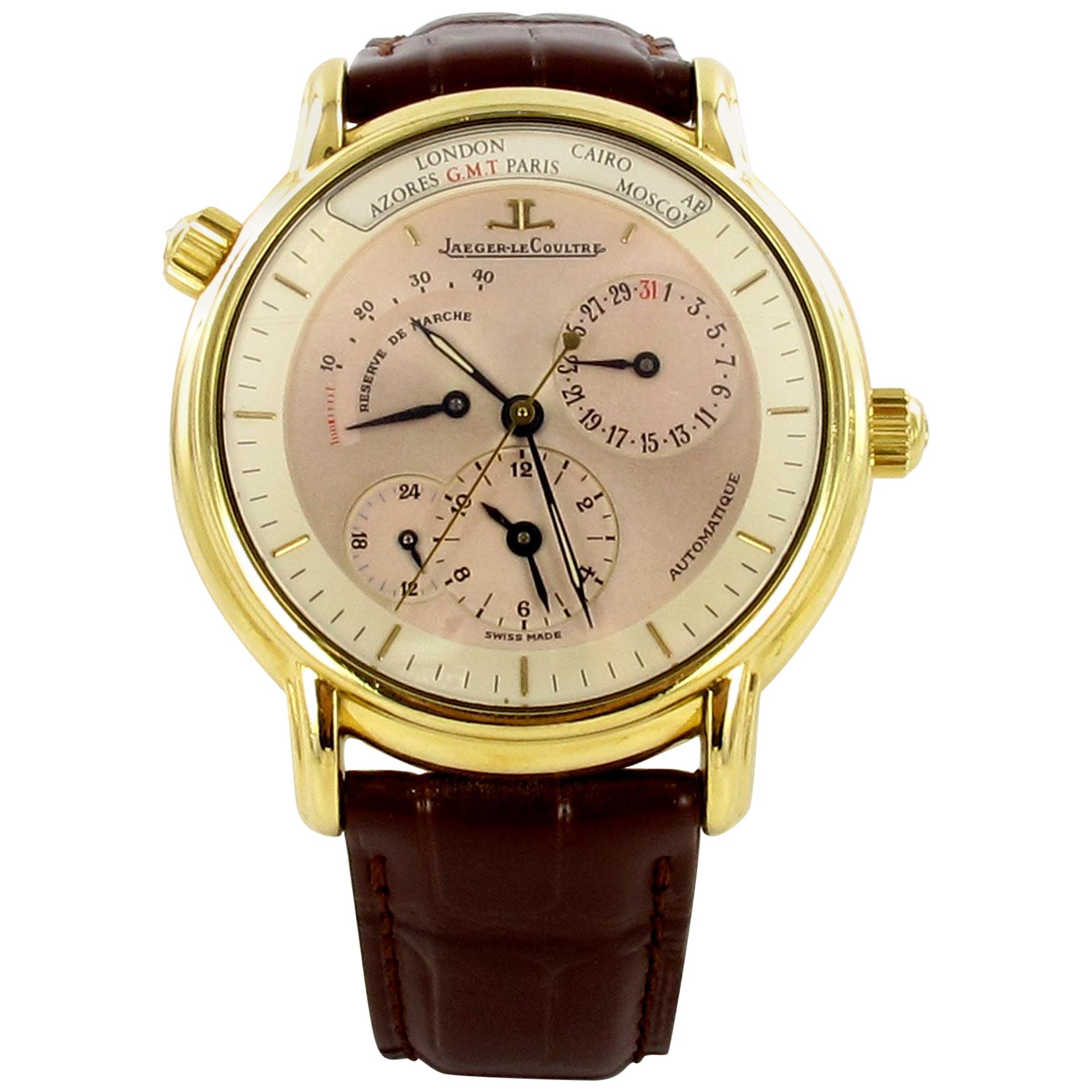 Jaeger-LeCoultre Master Control Geographic Chronograph Gold Ref. 169.1.92