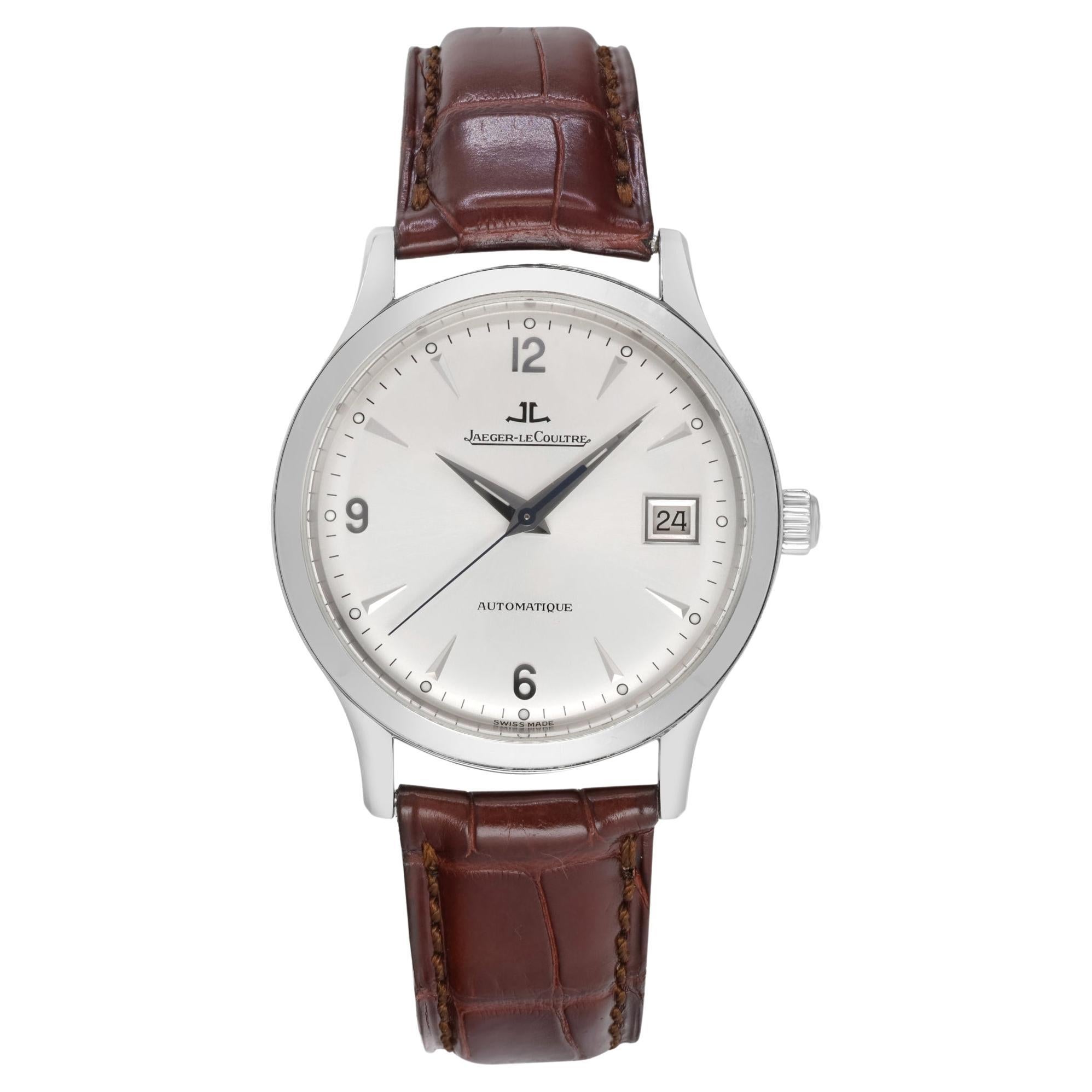 Jaeger-LeCoultre Master Control Grande Taille Steel Silver Dial 140.8.89