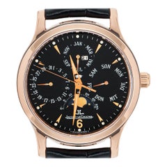 Jaeger LeCoultre Master Control Perpetual Calendar Rose Gold 140.2.80.S