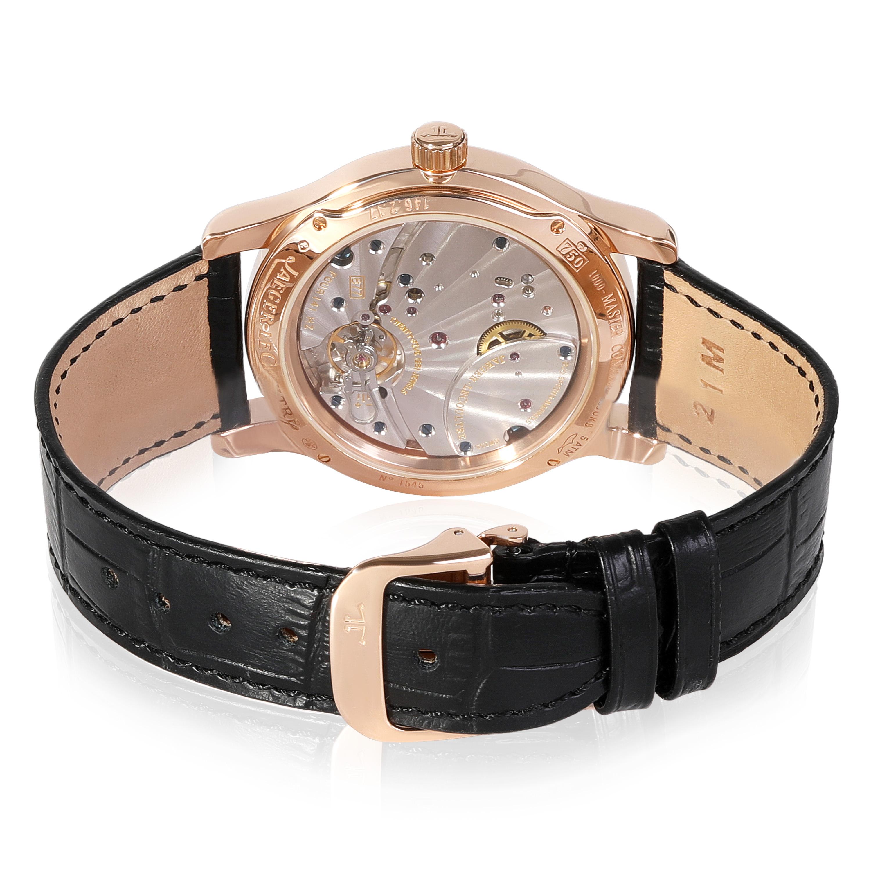 Jaeger-LeCoultre Master Eight Day Q1602420 Herrenuhr aus 18kt Roségold

SKU: 118870

PRIMÄRE DETAILS
Marke: Jaeger-LeCoultre
Modell: Master Eight Day
Herkunftsland: Schweiz
Uhrwerk Typ: Manuell
Herstellungsjahr: 2006
Jahr der Herstellung: