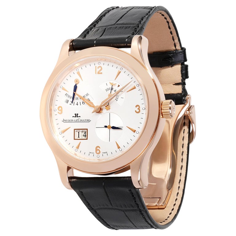 Jaeger-LeCoultre Master Eight Day Q1602420 Men's Watch in 18kt Rose Gold For Sale