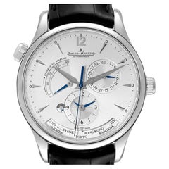 Jaeger LeCoultre Master Geographic Herrenuhr 176.8.29.S Q1428421 Box Papiere