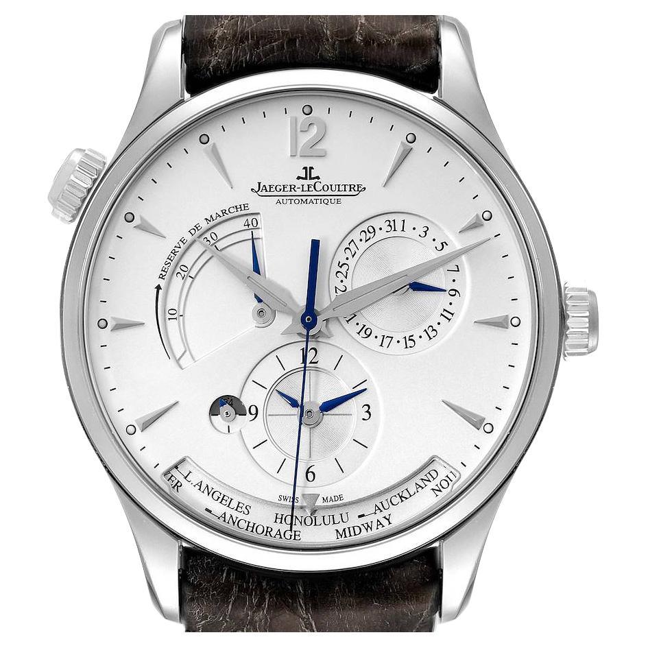 Jaeger-LeCoultre Master Geographic Watch 142.8.92.S Q1428420 Box Papers ...