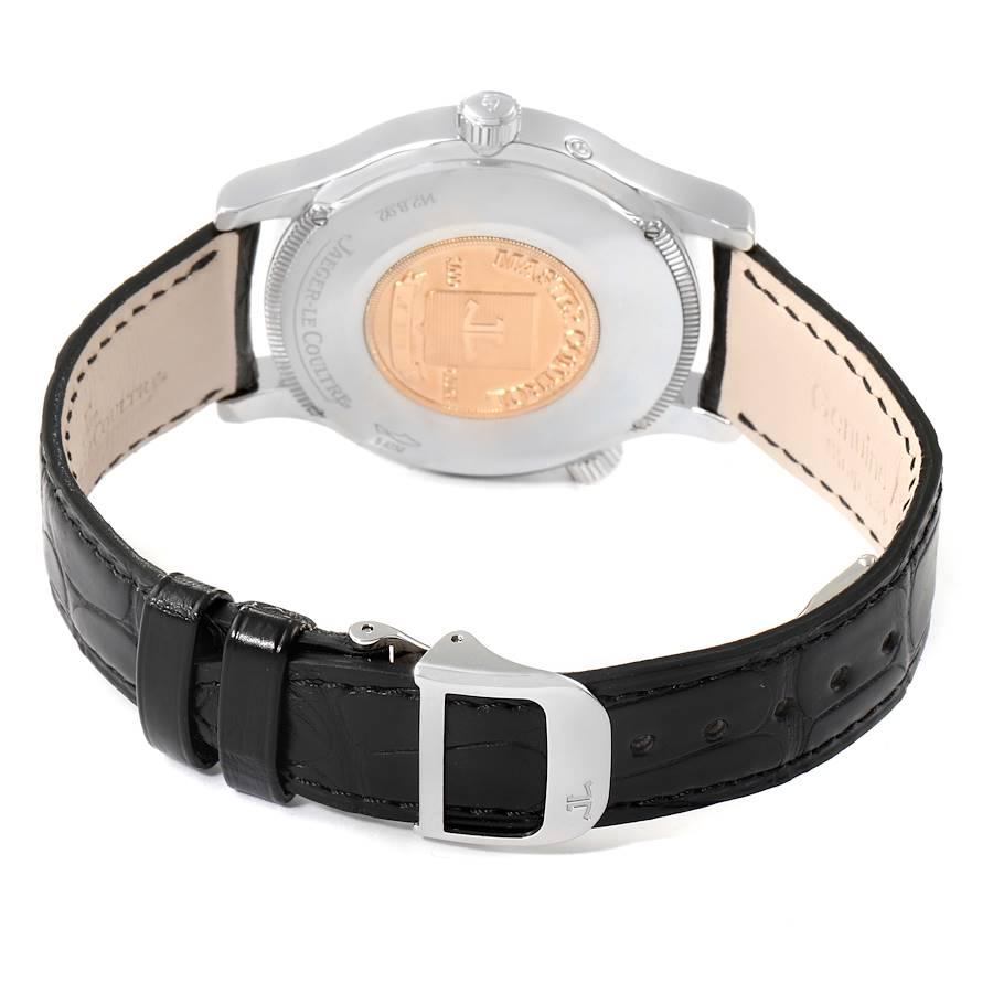 Men's Jaeger Lecoultre Master Geographic Watch 142.8.92.S Q1428420 Box Papers For Sale