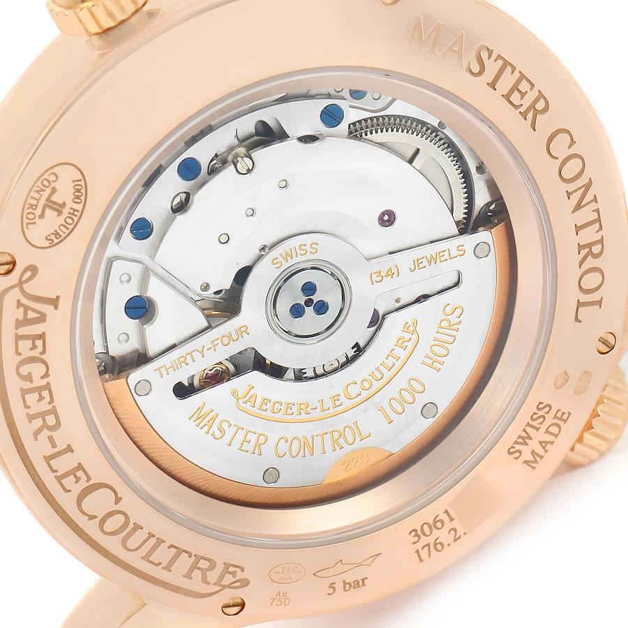 Jaeger Lecoultre Master Geographic Uhr 176.2.29.S Q1422521 Box Papiere im Angebot 2