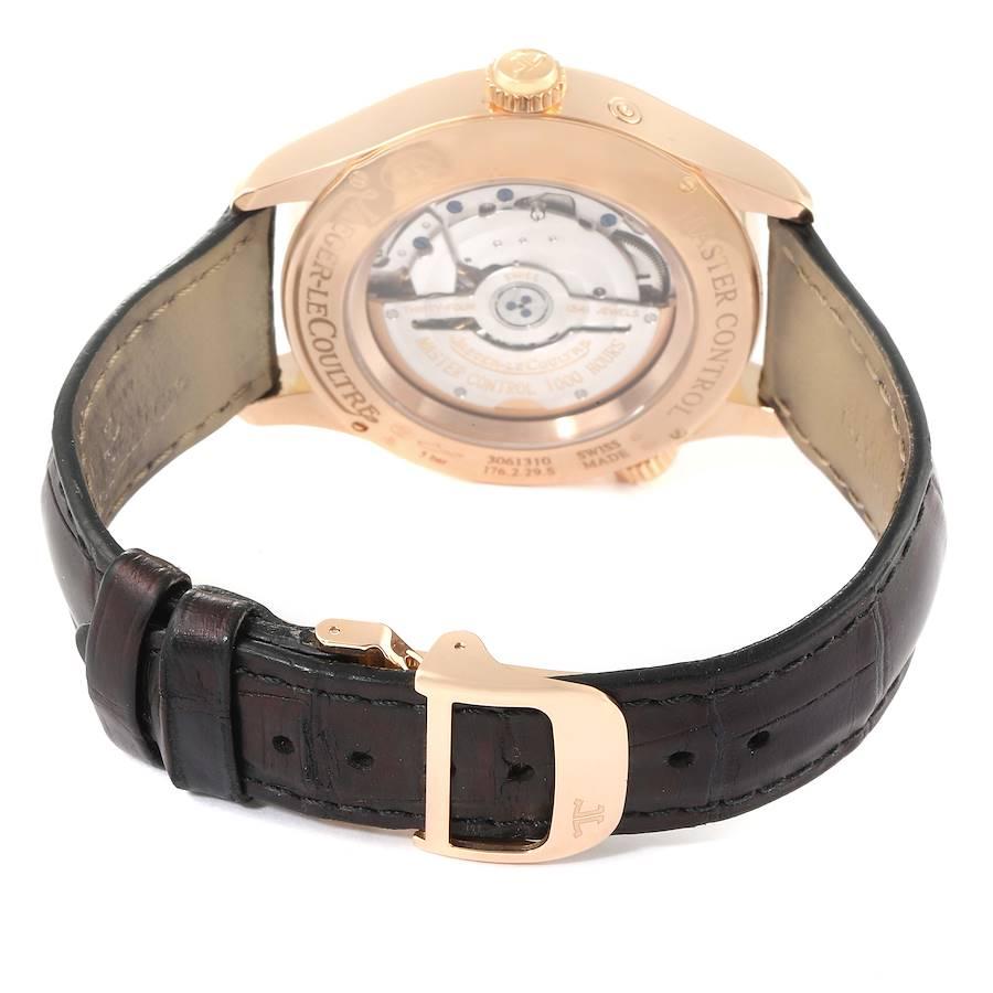 Jaeger Lecoultre Master Geographic Uhr 176.2.29.S Q1422521 Box Papiere im Angebot 3