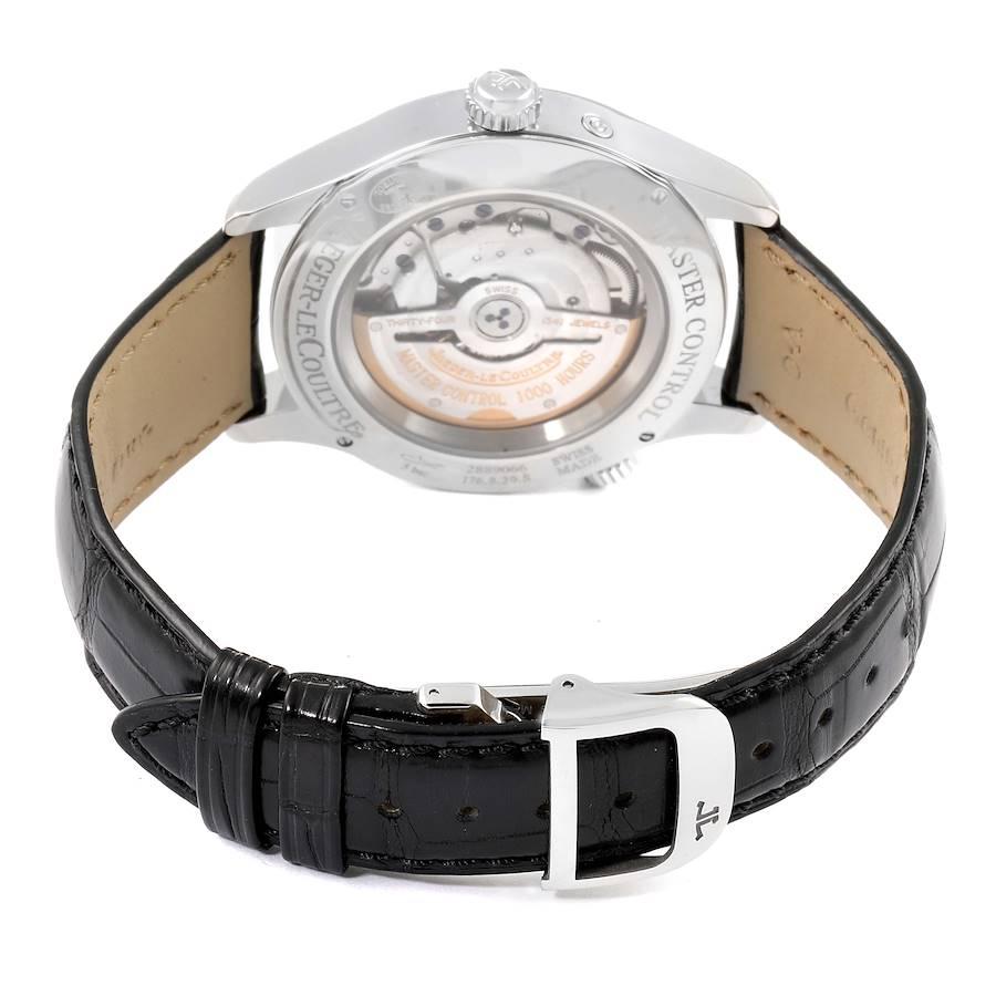 Jaeger Lecoultre Master Geographic Watch 176.8.29.S Q1428421 Box Papers For Sale 1