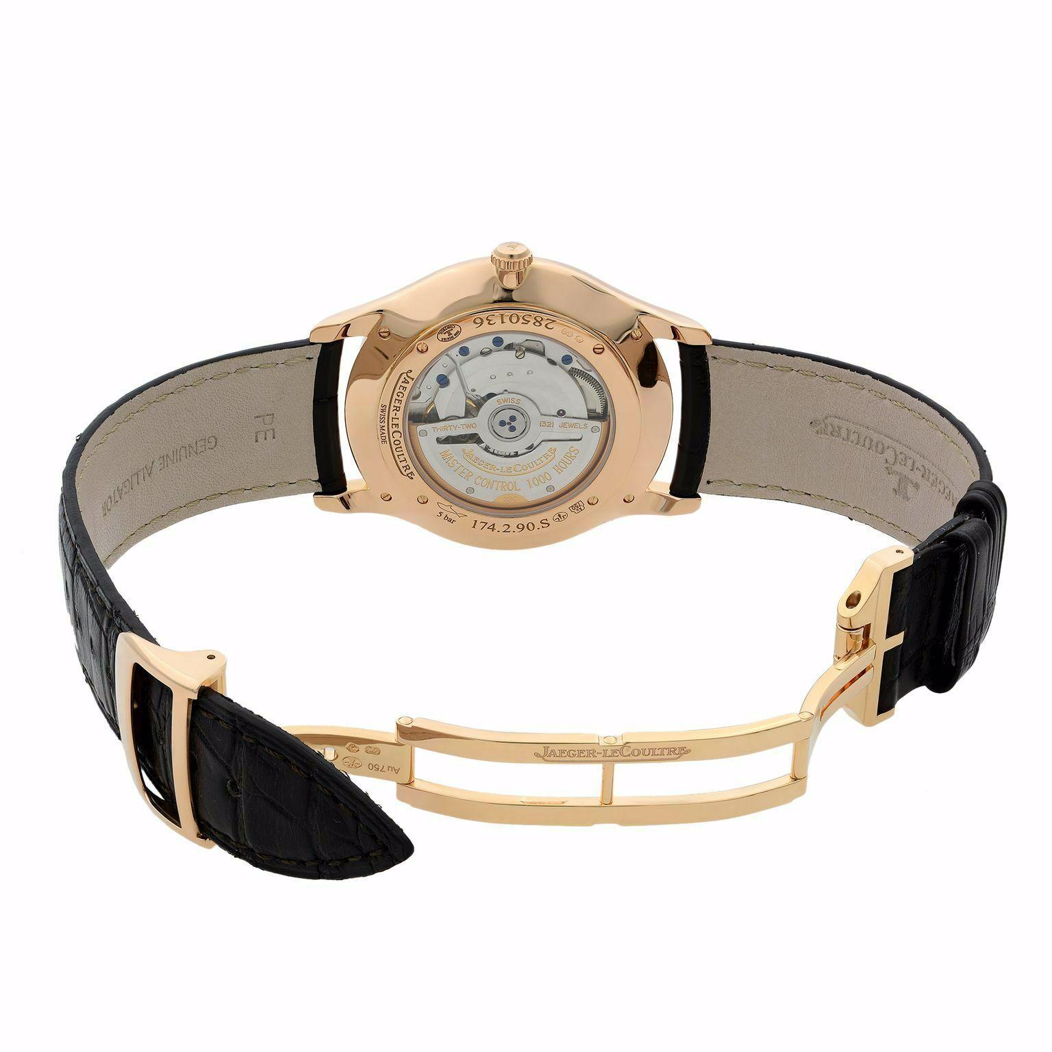 thin band gold watch