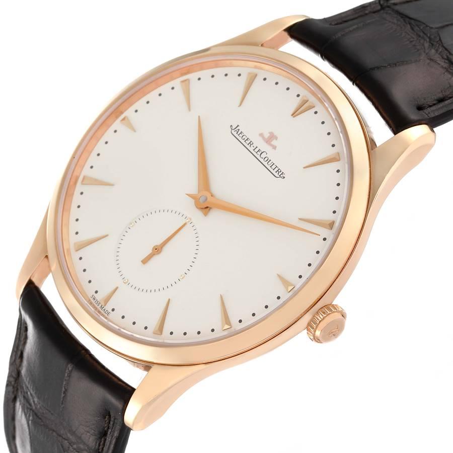 Men's Jaeger Lecoultre Master Grande Ultra Thin Rose Gold Mens Watch Q1352520 For Sale
