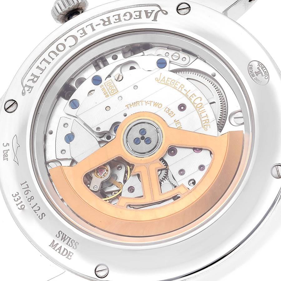 Jaeger Lecoultre Meister Mond Dreifachdatum Kalender Uhr Q1558420 Boxkarte im Angebot 2